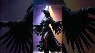 A Magical Dance Performance Fuses With A Raven americagottalent agt magic ai BeastlyMagic [upl. by Volney]