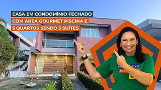 Vendido🚫Casa no Cond Bosque de Intermares R 165000000 5 quartos 800 metros da praia Cabedelo [upl. by Rellek]