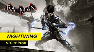 NIGHTWING  GCPD LOCKDOWN  BATMAN ARKHAM KNIGHT  GAMEPLAY [upl. by Junia]