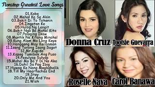 Roselle Nava Carol Banawa Tootsie Guevara Rachel Alejandro OPM Tagalog Love Songs 2023 [upl. by Ecnarret392]