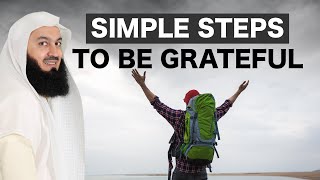 Simple Steps to show Gratitude to Allah  Mufti Menk [upl. by Rebel122]