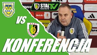 Konferencja prasowa po meczu Arka Gdynia  STAL Stalowa Wola  24112024 [upl. by Aihtennek]