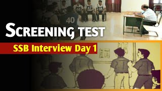 SSB Interview Screening Test  SSB Interview Day 1 Full Procedure  EP 01  OIR and PP DT [upl. by Marchese693]