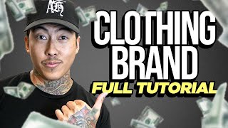 Starting a Clothing Brand and EXACTLY What You Need Cost Breakdown [upl. by Manup]