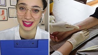 VISITA ALLERGOLOGICA Super REALE 😱 ASMR Doctor Roleplay [upl. by Negris306]