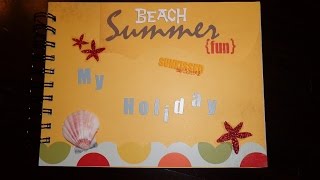 Tutorial Ringbuch My Holiday  Aktion von DaniPeussde [upl. by Der945]