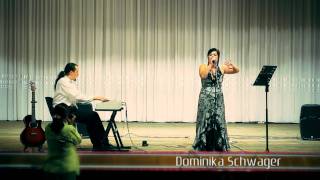 Shirley Bassey  Diamonds Are Forever cover by Dominika Schwager [upl. by Ainoloppa]