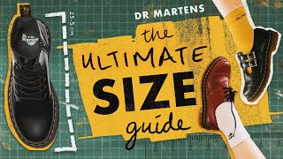 the ULTIMATE dr martens sizing guide [upl. by Kucik]