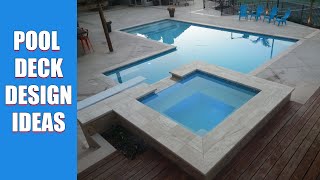 Pool Deck Design Ideas [upl. by Akirret253]