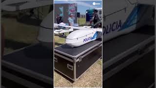 La Policía Bonaerense presenta sus drones en medio de la ExpoAgro [upl. by Azitram924]