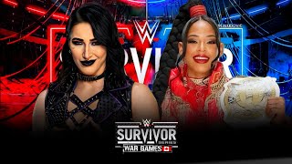 Rhea Ripley vs Bianca Belair Full Match WWE Survivor Series 2024 [upl. by Fay242]