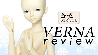 Ball Jointed Doll BJD Verna Unboxing Review Myou Doll [upl. by Radbourne]