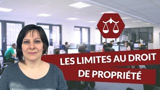 Les limites au droit de propriété  Droit  digiSchool [upl. by Duong]