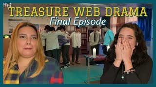 Reacting to the last episode of TREASUREs WEB DRAMA  Ams amp Ev React [upl. by Alyhc]