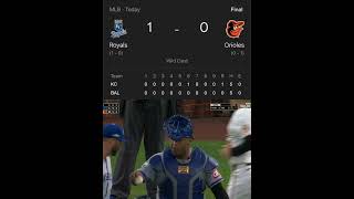 The Kansas City Royals takes game 1 youtubeshorts mlbplayoffs royals [upl. by Weismann]