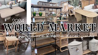 WORLD MARKET NEW HOME DECOR FINDS  HIGH END HOME DECOR FINDS [upl. by Yelnikcm405]