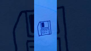 Floppy Disk floppy drawing [upl. by Mitchael636]