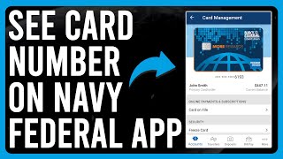 How To See Card Numbers On The Navy Federal App How To View Full Credit Card Number Navy Federal [upl. by Dorran]