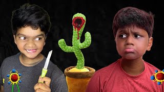 Butta Vs Chintu 😂 what’s inside dancing cactus 🌵   Arun Karthick [upl. by Aerised]