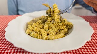 Fusilli con carciofi questa è la pasta più semplice e gustosa che abbia mai mangiato Ricetta veloce [upl. by Maddy]