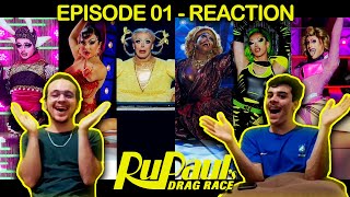 RuPauls Drag Race  Season 16  Episode 01  BRAZIL REACTION [upl. by Assylla520]