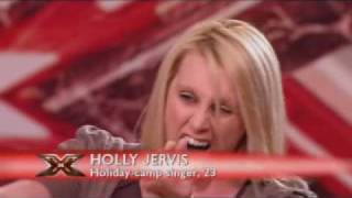 THE X FACTOR 2008  Holly Gervis Cave Mouth [upl. by Eilahtan285]