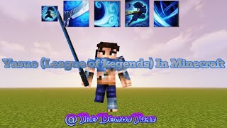 Minecraft Yasuo In Minecraft V10 DataPack [upl. by Wildermuth]