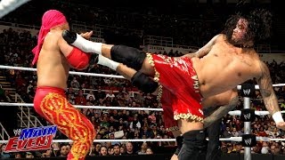 The Usos vs Los Matadores  WWE Tag Team Championships WWE Main Event March 4 2014 [upl. by Faythe]