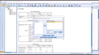 Binary Logisitic Regression in SPSS with One Continuous and One Dichotomous Predictor Variable [upl. by Torres]