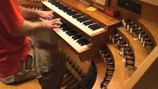 Marshall Sewell plays quotPachelbel Canon in Dquot on Pipe Organ [upl. by Aikyn]