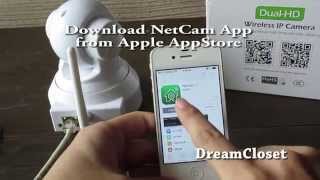 How To Set Up NetCam HD IP Cam in 5 minutes [upl. by Luapleahcim]