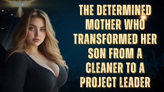 The determined mother who transformed her son from a cleaner to a project leader [upl. by Areta66]