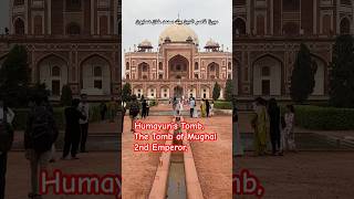 Humayun Tomb Delhi mughal india monument ytshorts short [upl. by Adali]