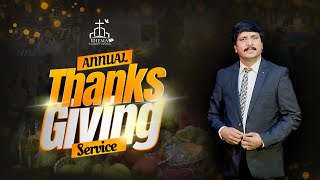 Annual Thanksgiving Service LIVE  16th November 2024  Rev Samuel Paramjyothi  RhemaMBNR [upl. by Anom]