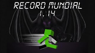 Speedrun de Minecraft Record Mundial 114 [upl. by Fridell]