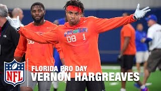 Vernon Hargreaves Florida Pro Day Breakdown  Path To The Draft  NFL [upl. by Fisher]