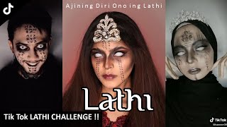 KUMPULAN TIKTOK LATHI CHALLENGE TERBAIK  LATHICHALLENGE  jharnabhagwani [upl. by Anilas]