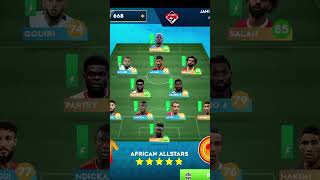 DLS24 ALL STAR FC 7  0 AFRICAN ALLSTARS Match dls24 fifa football [upl. by Nygem]