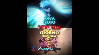 Gojo vs Giorno [upl. by Eilojne945]