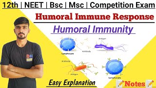 Humoral Immune Response In Hindi  Humoral Immunity  Immunology  By Dadhich Sir [upl. by Alroi]