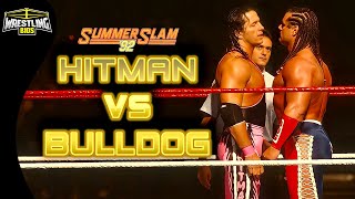 HITMAN vs BULLDOG  The Story of SummerSlam 1992s Main Event [upl. by Buote]