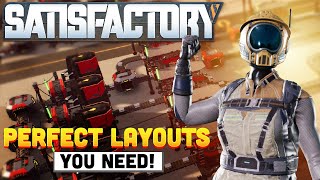 5 PERFECT Starter Factory Layouts You NEED  Satisfactory Update 7 Beginner Guide [upl. by Lalla]