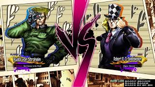 Rudol von Stroheim Vs Robert E O SpeedwagonJoJos Bizarre Adventure AllStar Battle R [upl. by Aitnis]