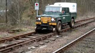 Road Rail Landrover Ardlui [upl. by Isus163]