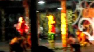 Dayak Sintang KalBar Borneo Traditional Bamboo Dance [upl. by Alomeda]