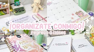 ORGANIZATE CONMIGO para el REGRESO A CLASES 🎀  Diary by Nina 🐰 [upl. by Daht]