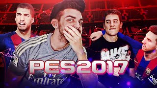 CUANDO JUEGAS PES 2017 DE RISAS [upl. by Brill]