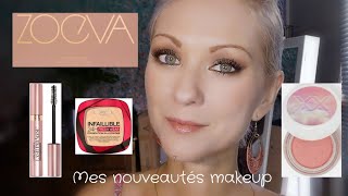 MES NOUVEAUTES MAKEUP EN ACTION ZOEVA TOGETHER WE GROW LOREAL XX REVOLUTION [upl. by Hola]