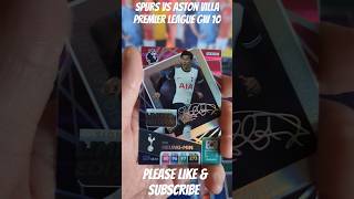 SPURS VS ASTON VILLA PREMIER LEAGUE ADRENALYN XL PREDICTION panini premierleague spurs shorts [upl. by Huttan]