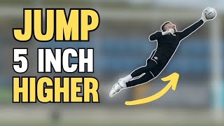 How to Jump Like a PRO Goalkeeper 10 Min Training [upl. by Mossman]